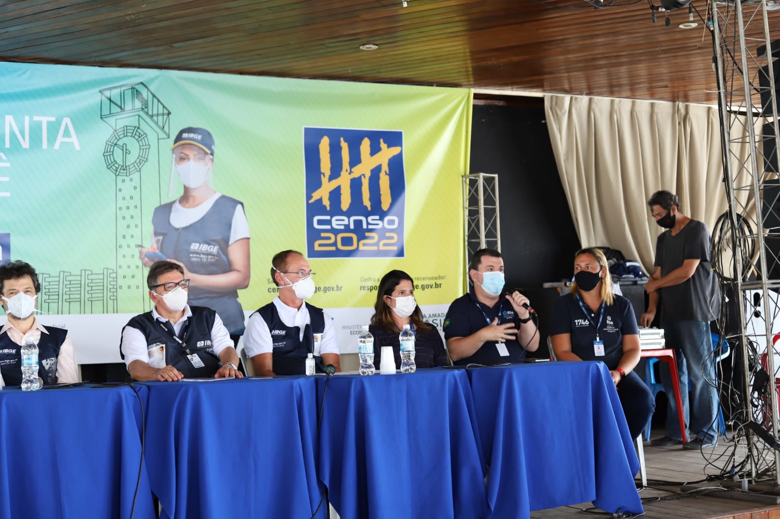 Começou o trabalho de campo do IBGE em Paquetá