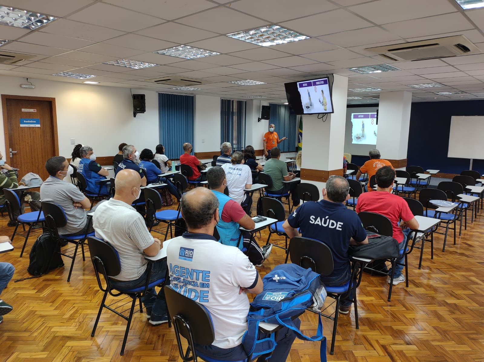 Divisão de Vigilância em Saúde promove treinamento sobre Norma Regulamentadora (NR 35)