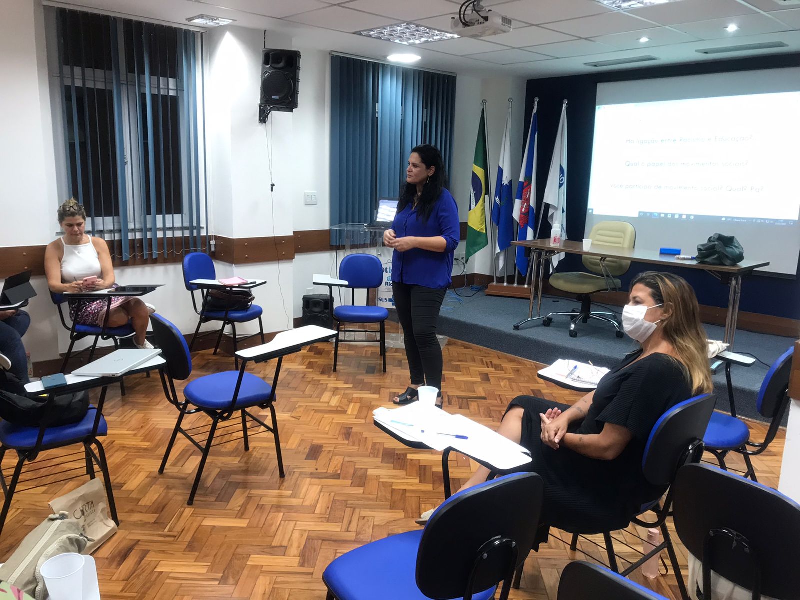 Aula MPAPS: Participação social, gestão participativa, ações intersetoriais, racismo, educação e movimentos sociais