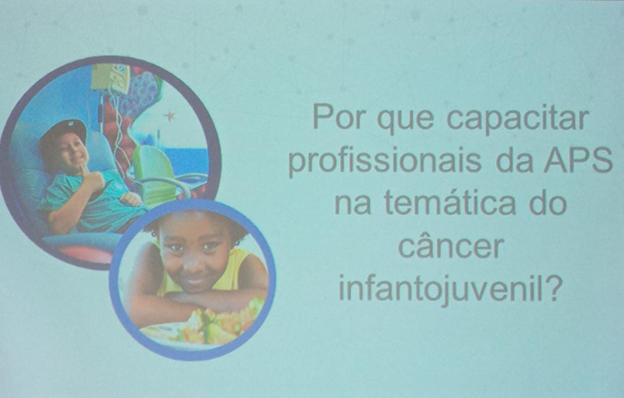 CURSO DE DIAGNÓSTICO PRECOCE DO CÂNCER INFANTOJUVENIL