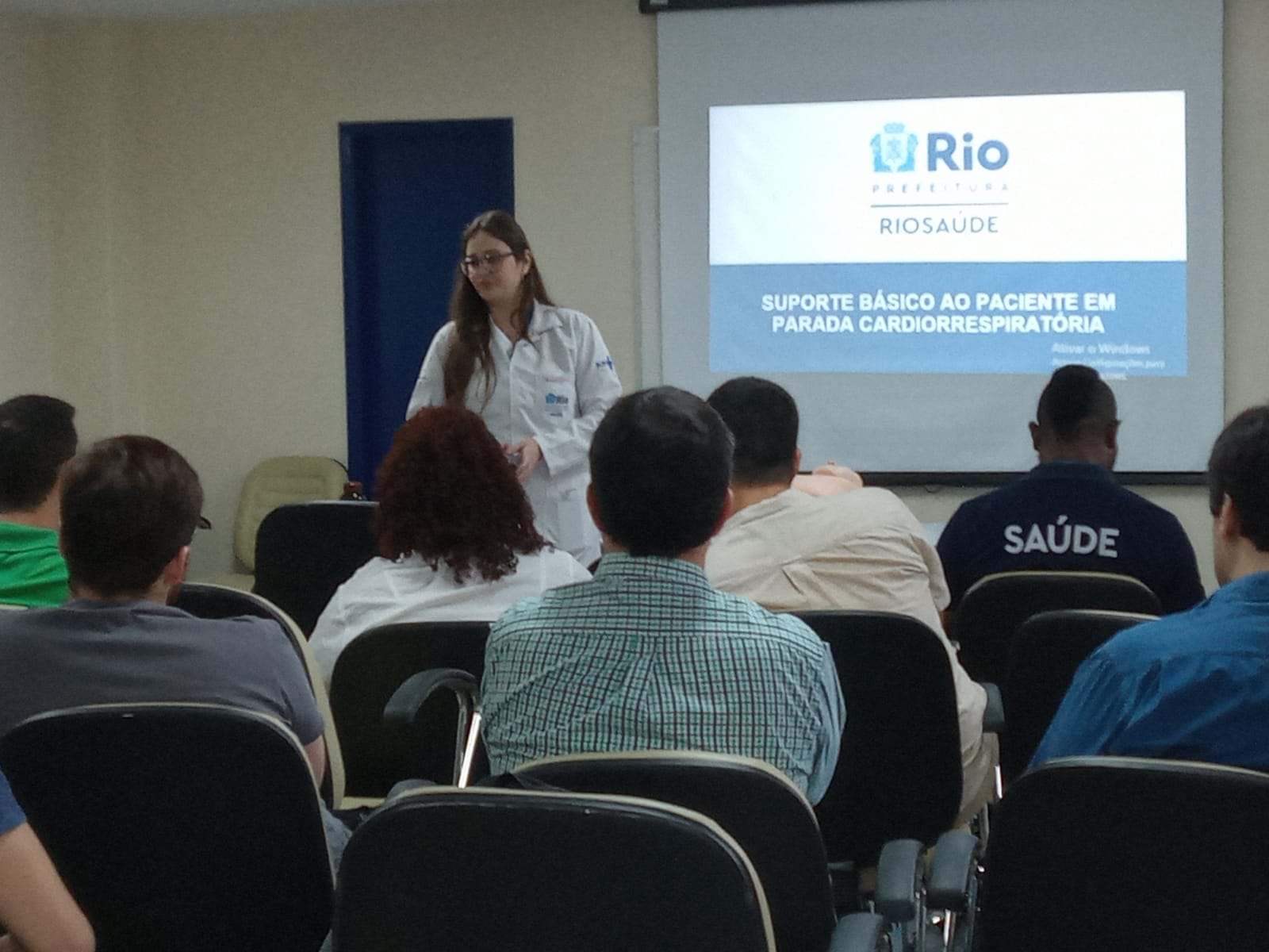 2º DIA DE TREINAMENTO: SUPORTE BÁSICO AO PACIENTE EM PARADA CARDIORRESPIRATÓRIA