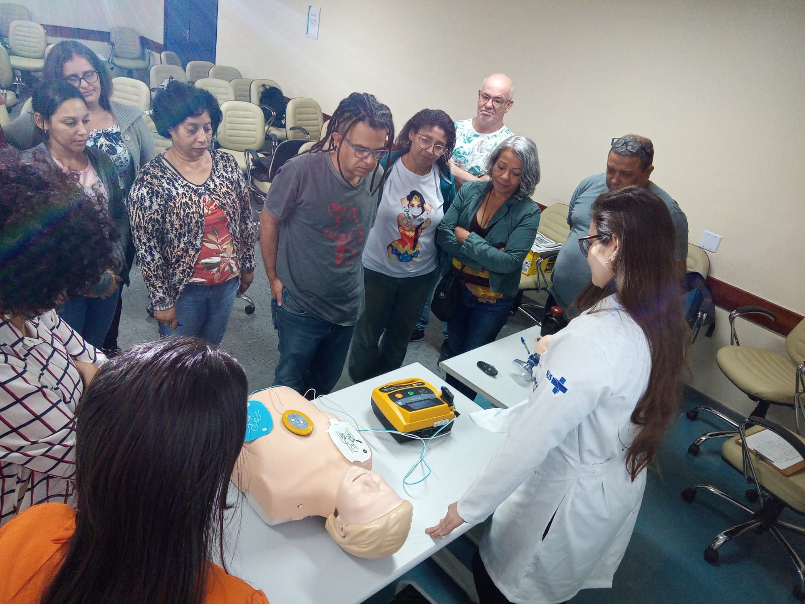 REALIZAÇÃO DO CURSO SUPORTE BÁSICO DE SUPORTA À VIDA NO IMPP