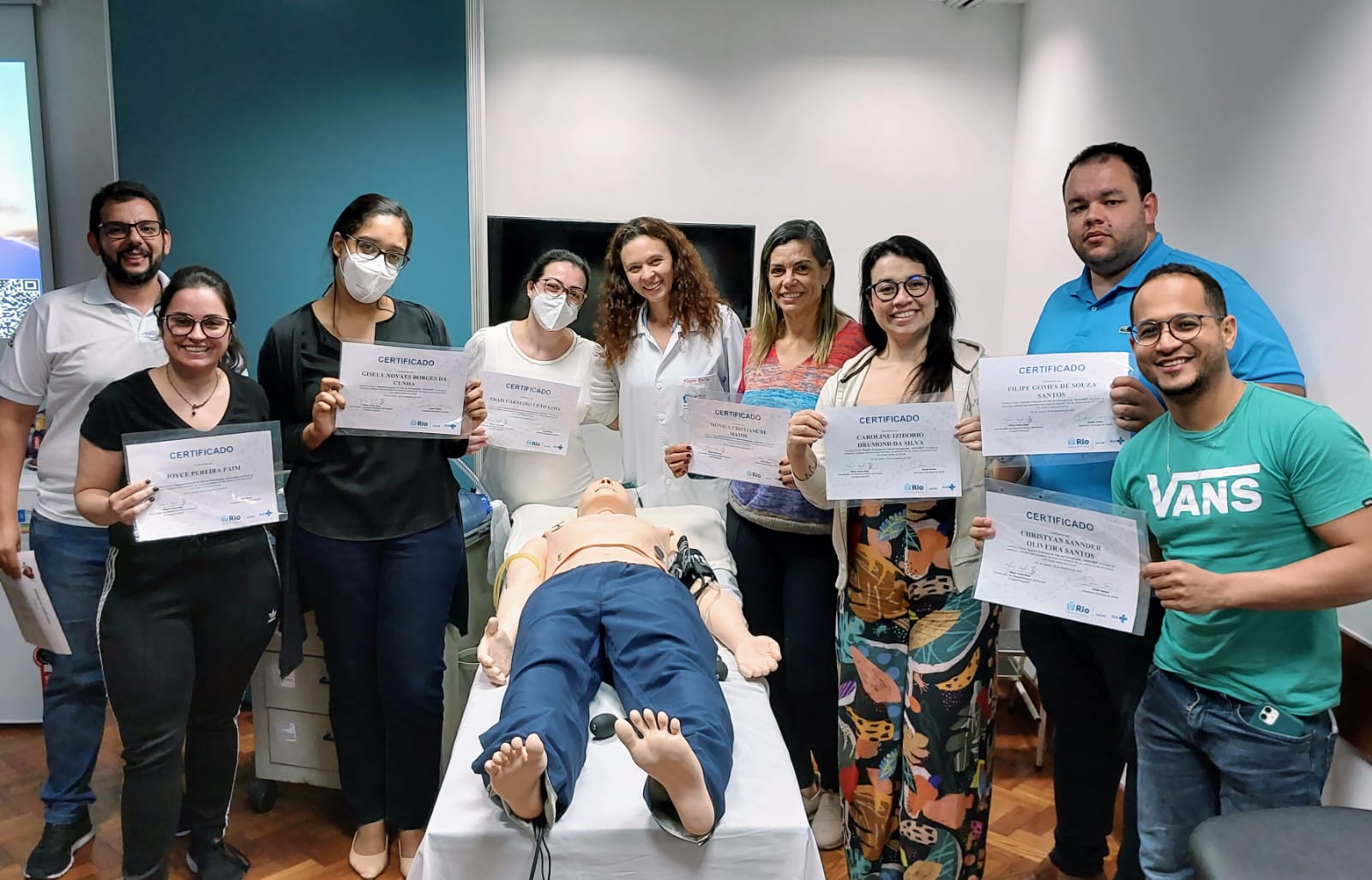 9ª Turma do Curso SAVE-RIO da Secretaria Municipal de Saúde (SMS)