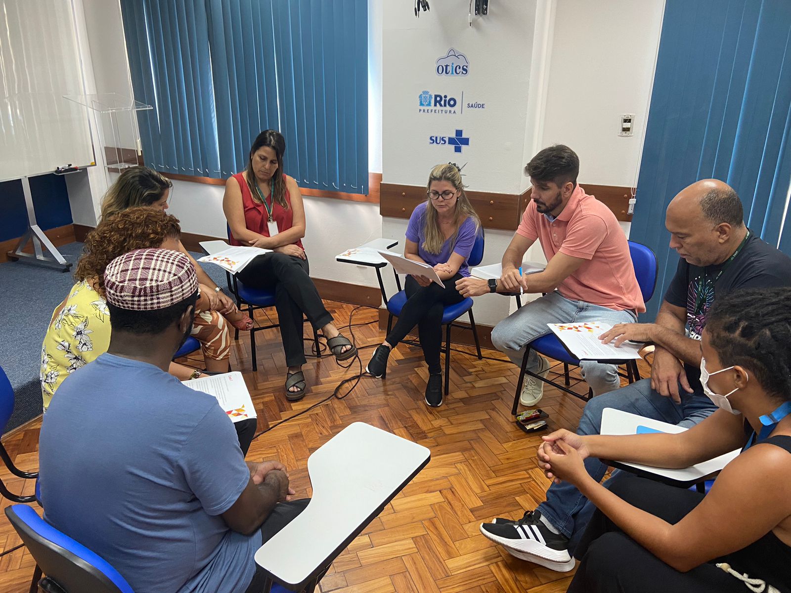 Aula MPAPS: Apresentação de Alunos sobre Saúde da População Negra e Grupo Balint