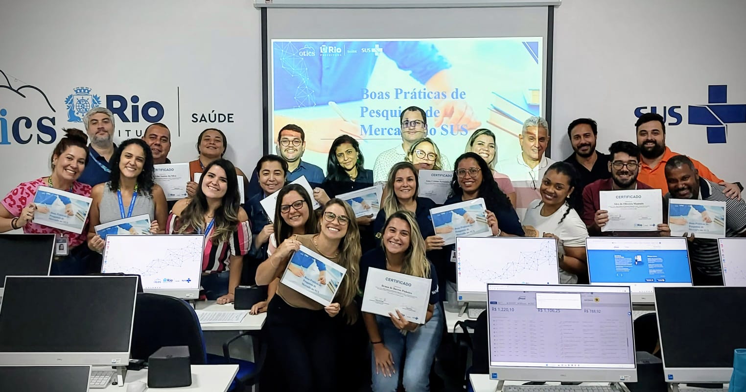 CURSO “BOAS PRÁTICAS DE PESQUISA DE MERCADO NO SUS” – TURMA 6