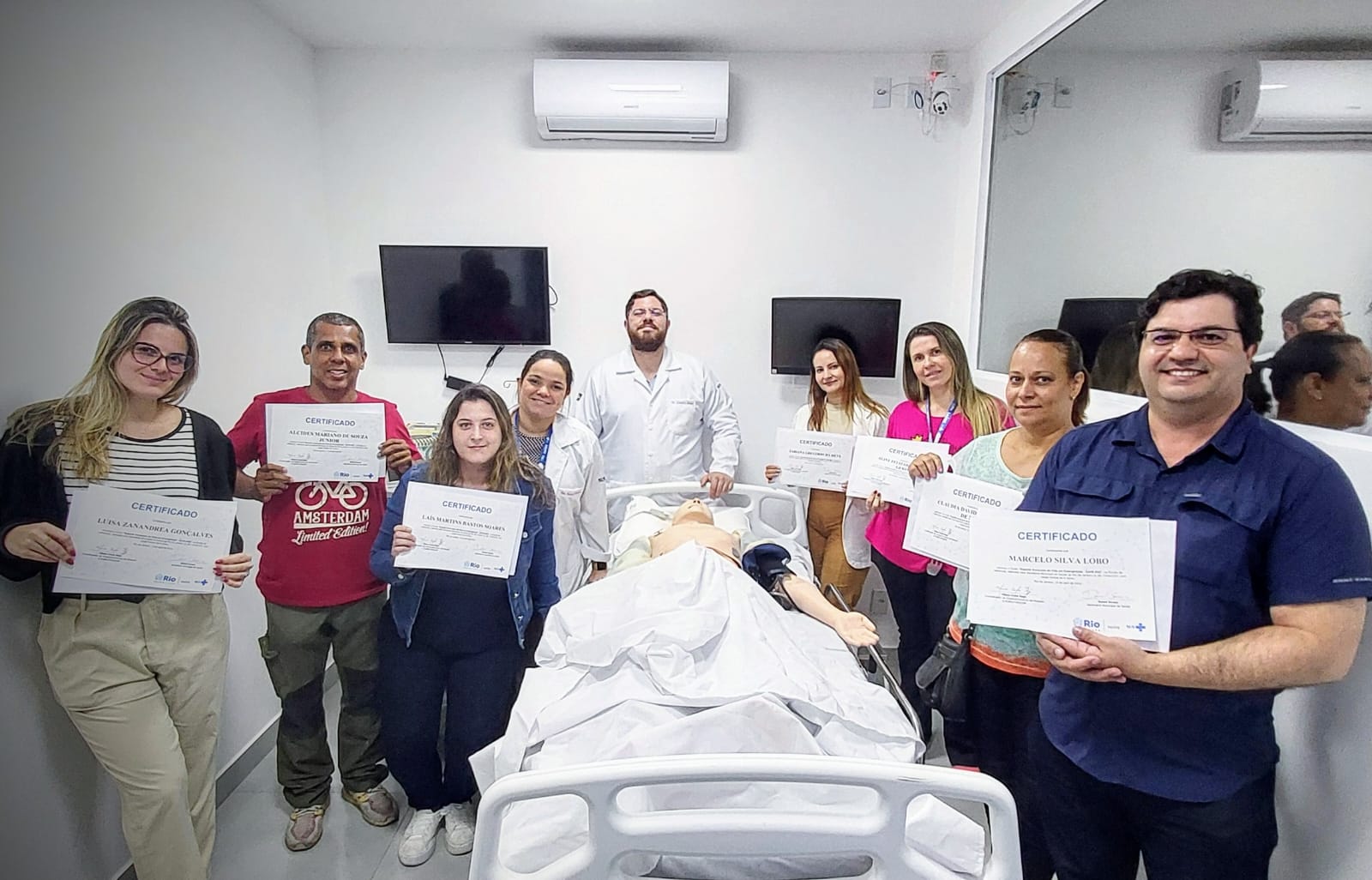 42ª turma do Curso SAVE-RIO da Secretaria Municipal de Saúde