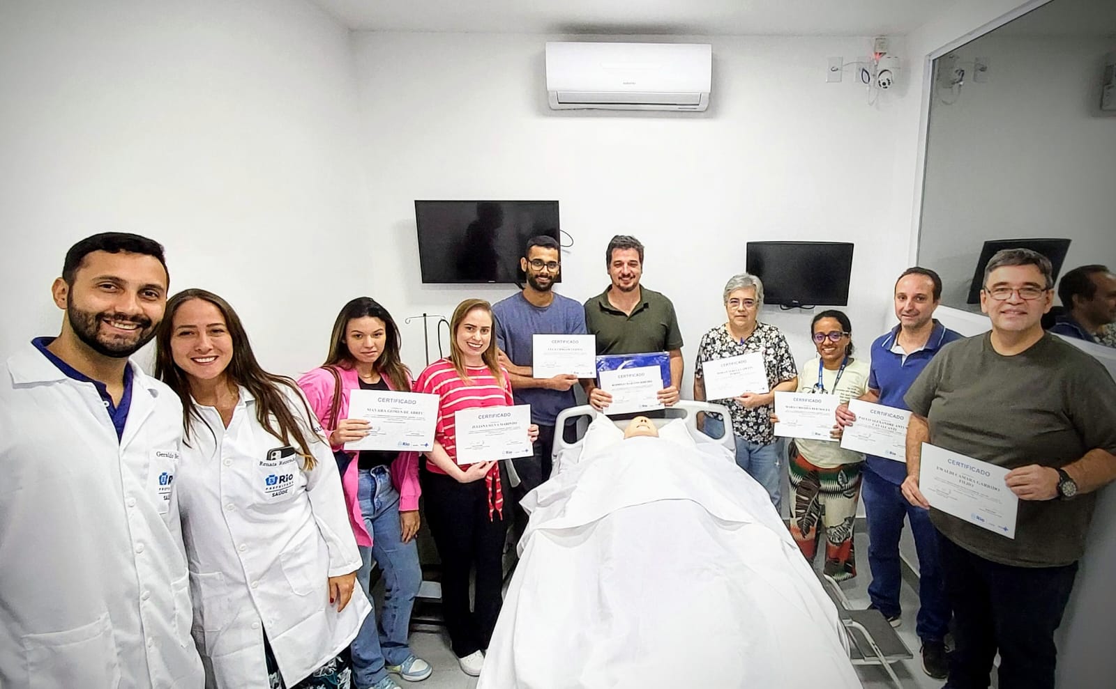 47ª Turma do Curso SAVE-RIO da Secretaria Municipal de Saúde