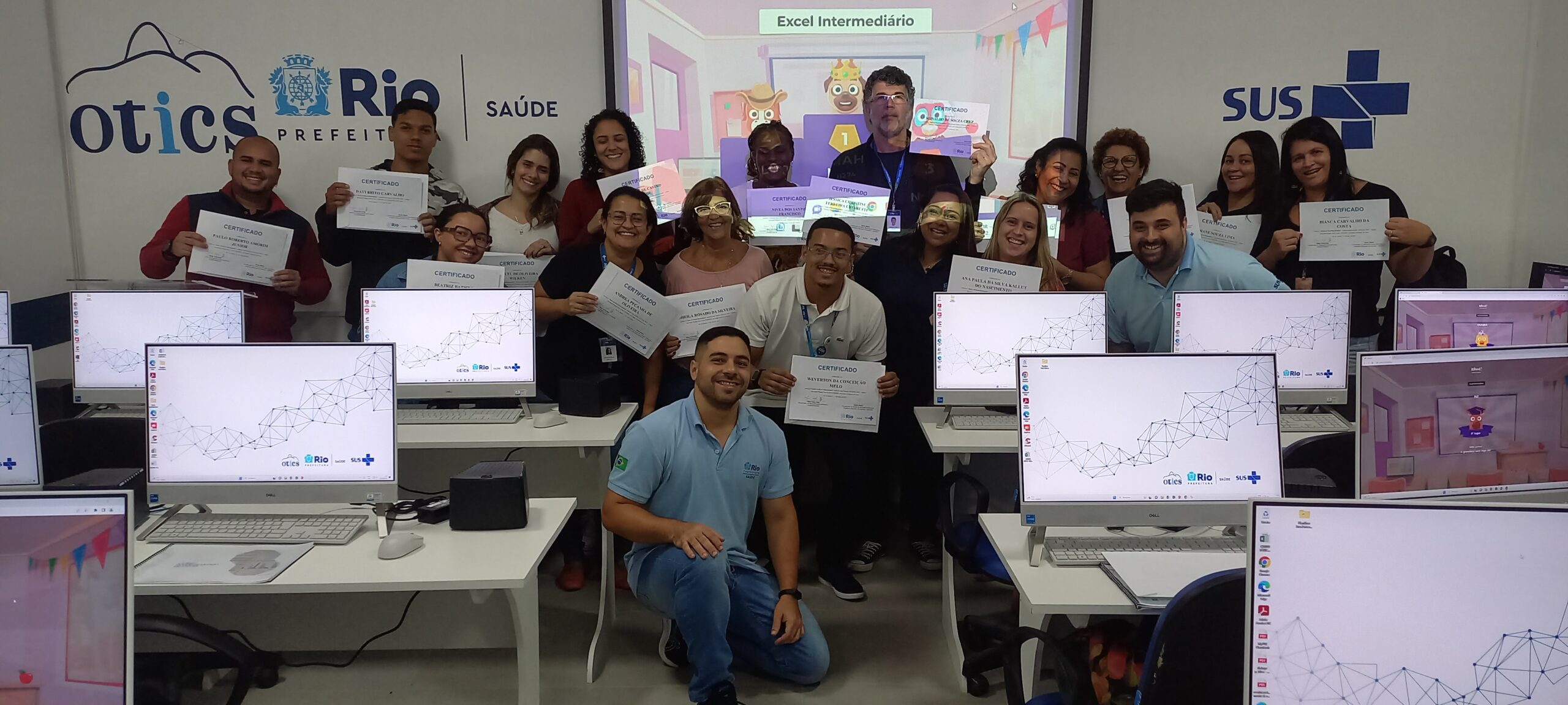 OTICS RIO IMPP REALIZA A 7ª TURMA DO CURSO DE EXCEL INTERMEDIÁRIO