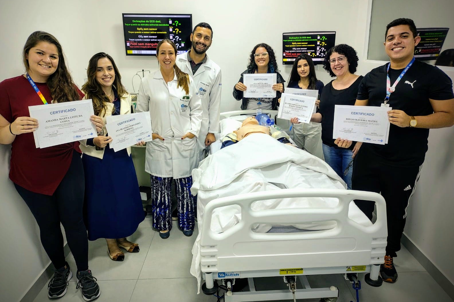 61ª Turma do Curso SAVE-RIO da Secretaria Municipal de Saúde