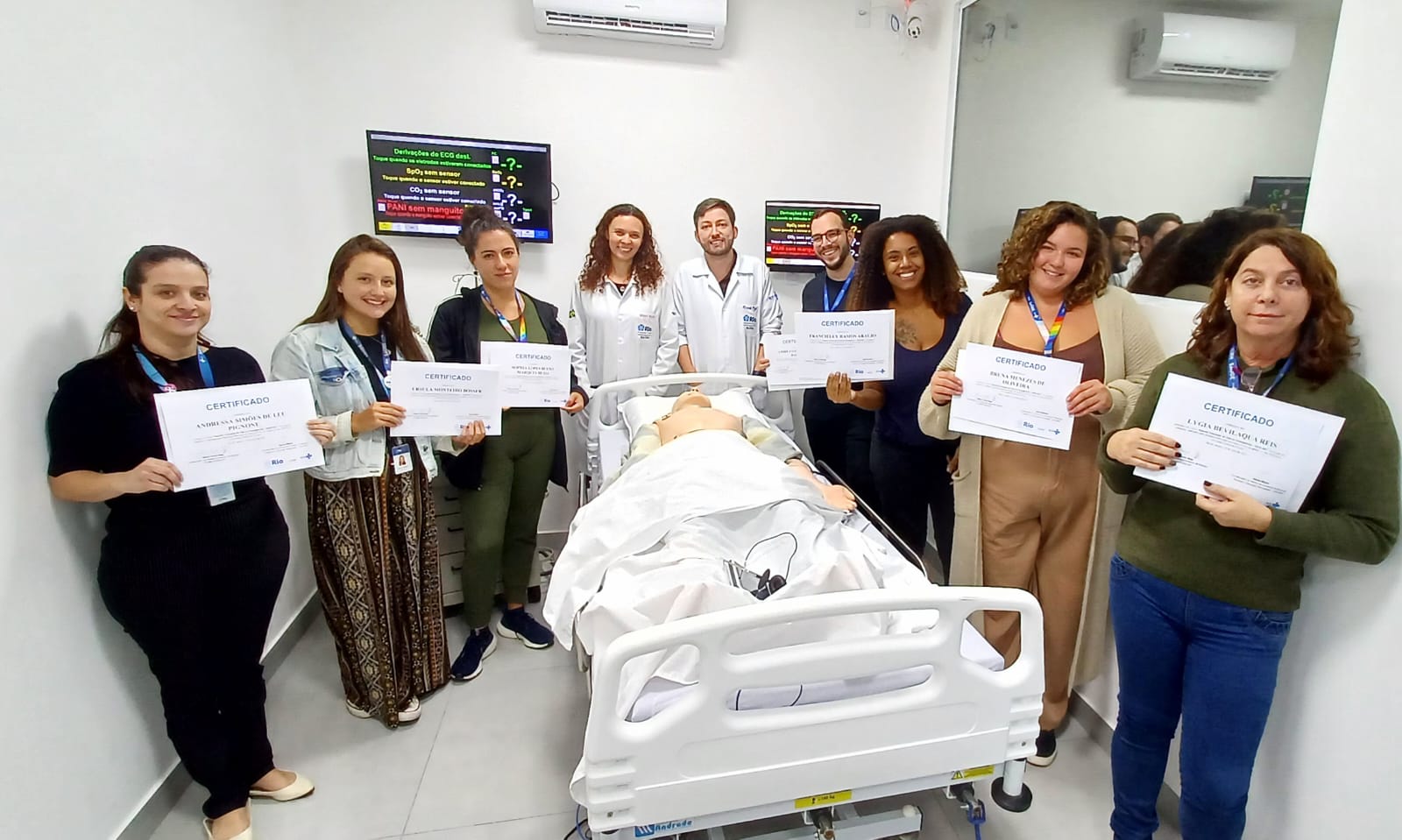 63ª Turma do Curso SAVE-RIO da Secretaria Municipal de Saúde