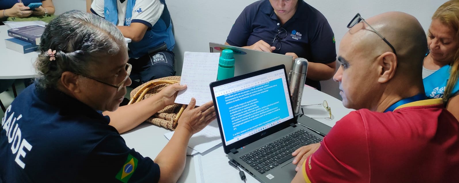 PRECEPTORIA DO CURSO SAÚDE COM AGENTES