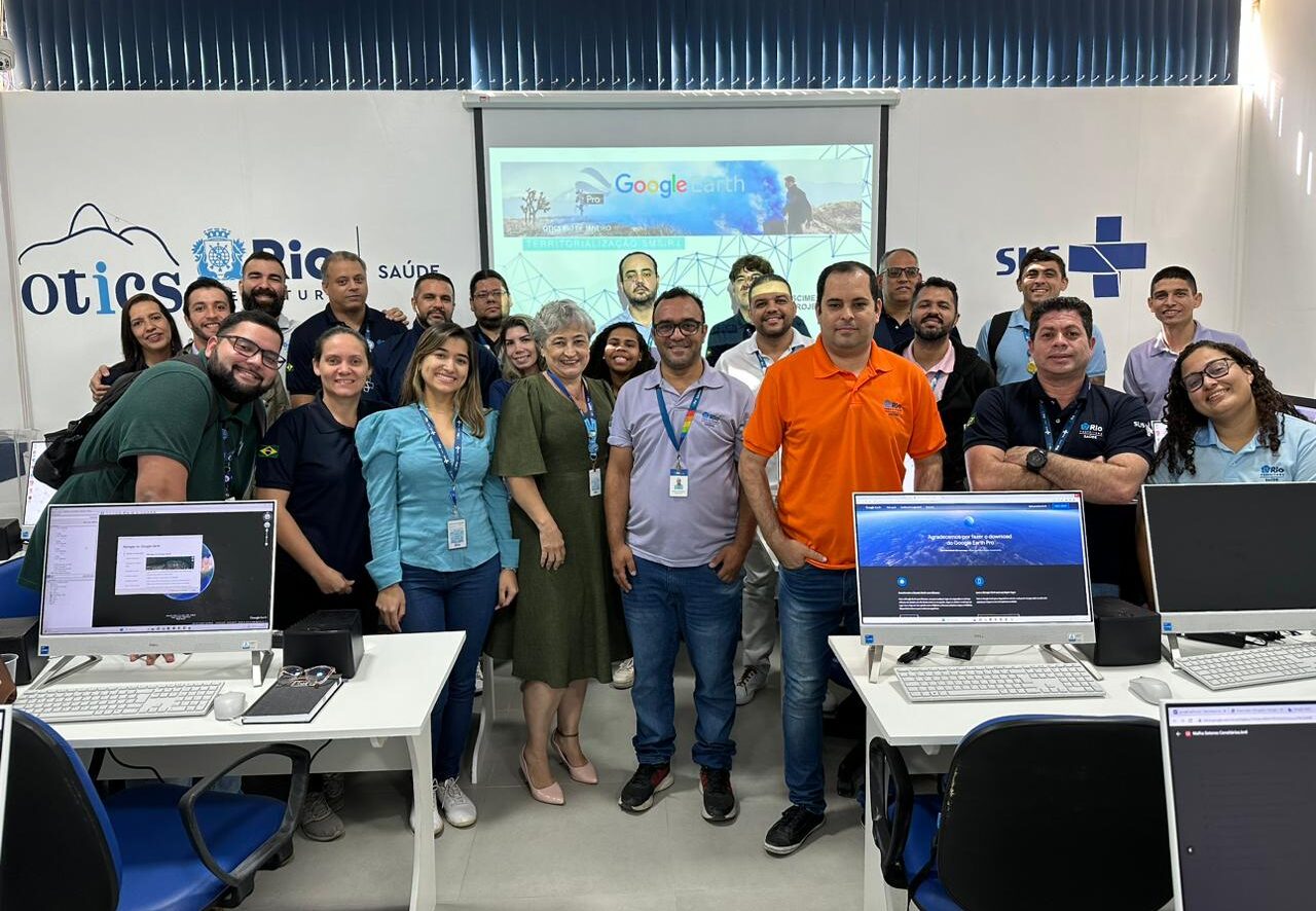 Treinamento sobre Territorialização em Google Earth Pro é realizado no OTICS Rio IMPP