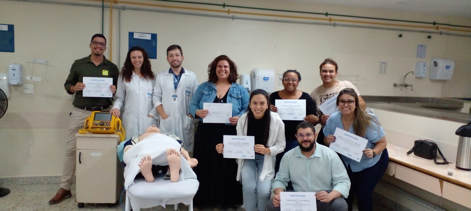 75ª Turma Turma do Curso SAVE-RIO no Hospital Municipal Souza Aguiar