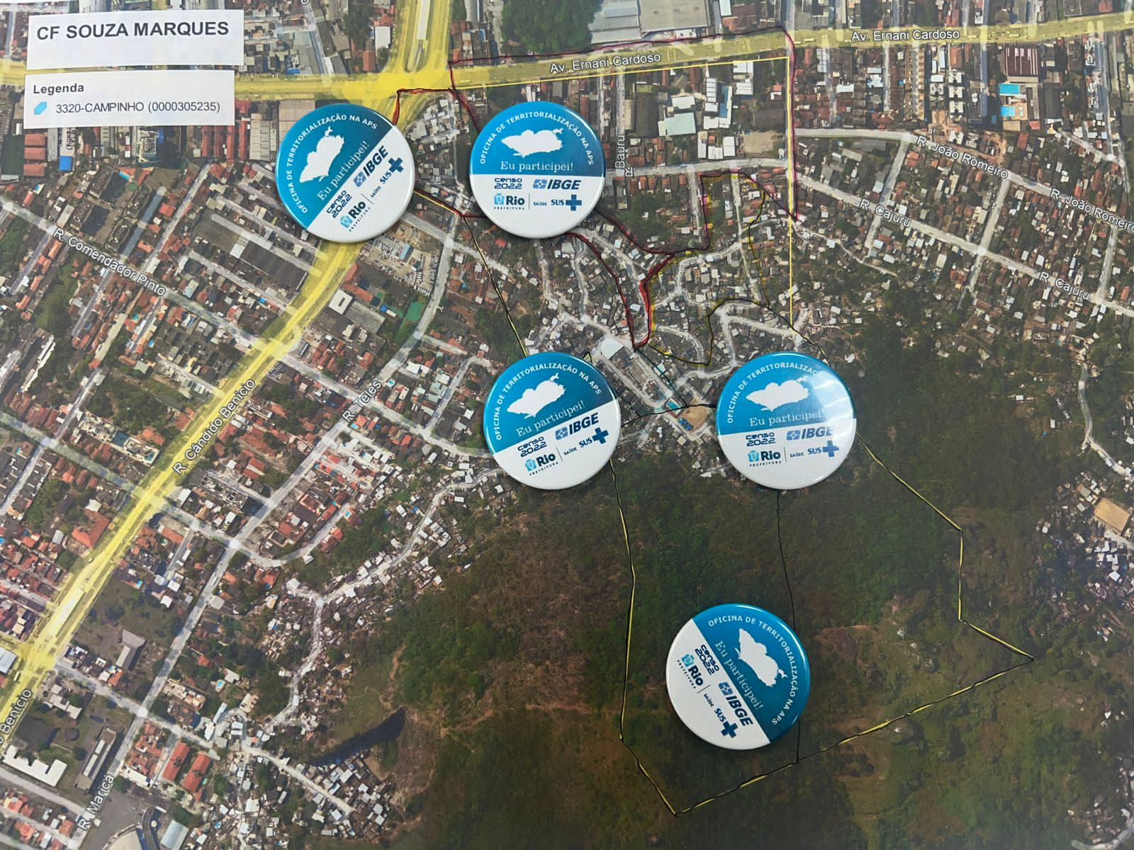 Territorialização na CF Souza Marques – AP 3.3