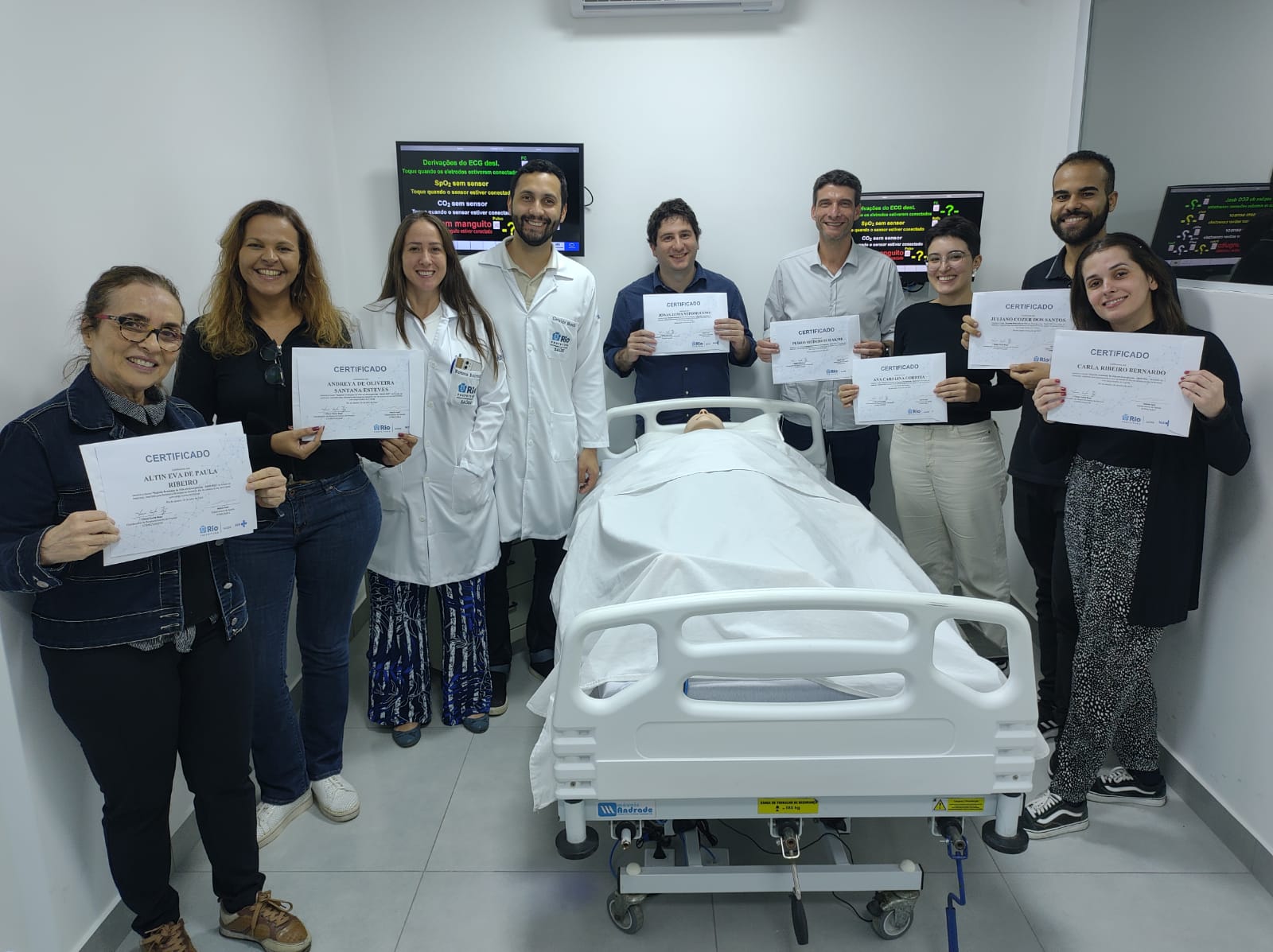 80ª Turma do Curso SAVE-RIO da Secretaria Municipal de Saúde