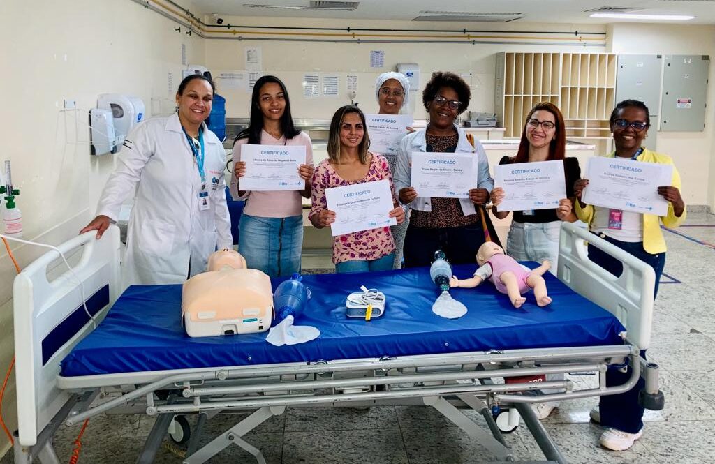 7ª Turma Do Curso Suporte Básico À Vida Em Emergência – SBVE No Hospital Souza Aguiar