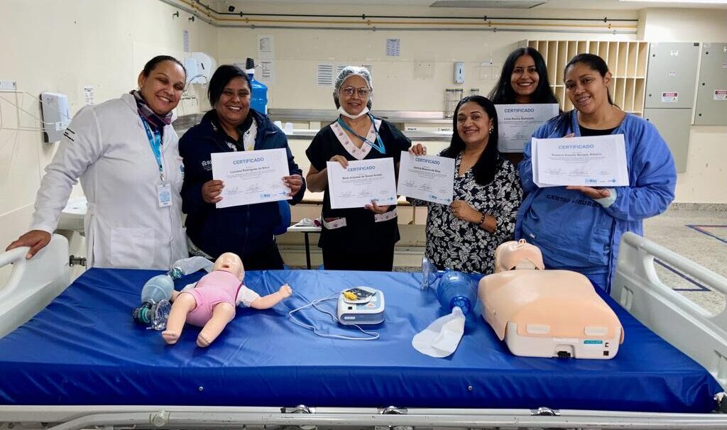 9ª Turma Do Curso Suporte Básico À Vida Em Emergência – SBVE No Hospital Souza Aguiar