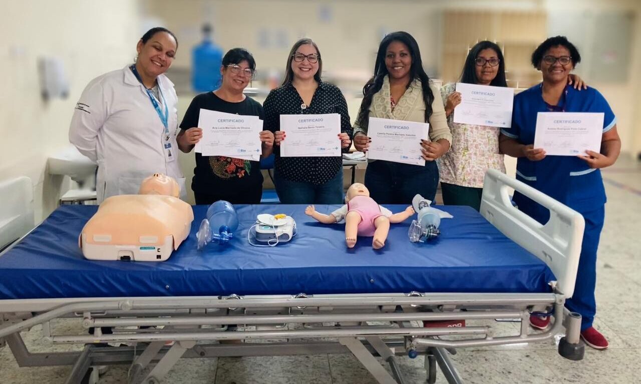 11ª Turma Do Curso Suporte Básico À Vida Em Emergência – SBVE No Hospital Souza Aguiar