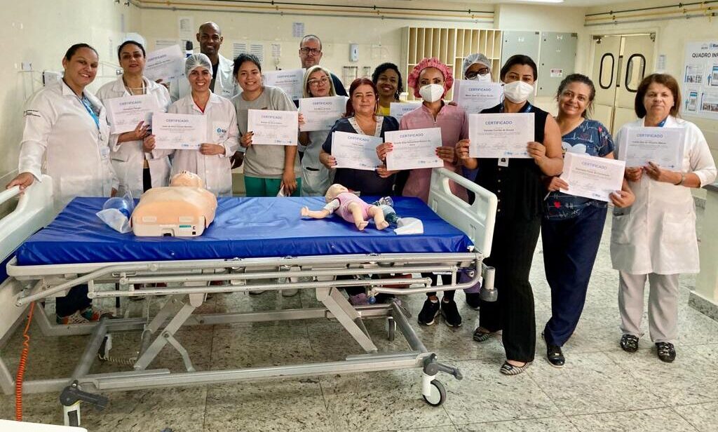 12ª Turma Do Curso Suporte Básico À Vida Em Emergência – SBVE No Hospital Souza Aguiar