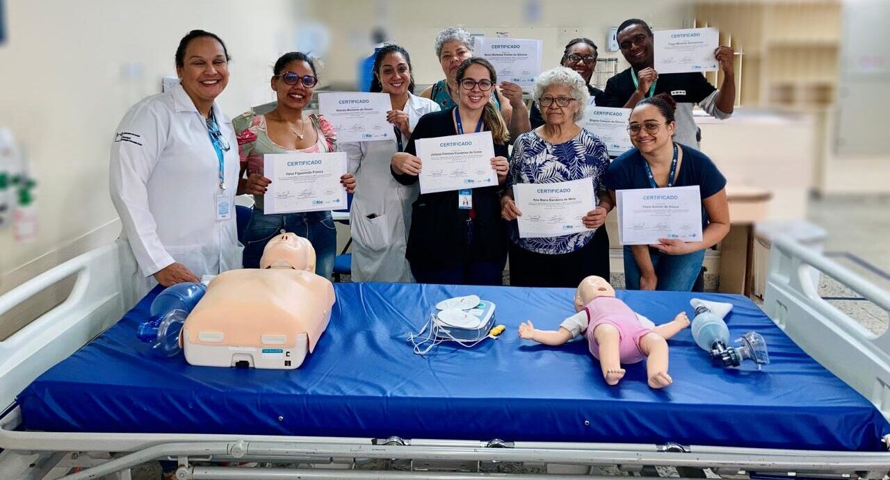 13ª Turma Do Curso Suporte Básico À Vida Em Emergência – SBVE No Hospital Souza Aguiar