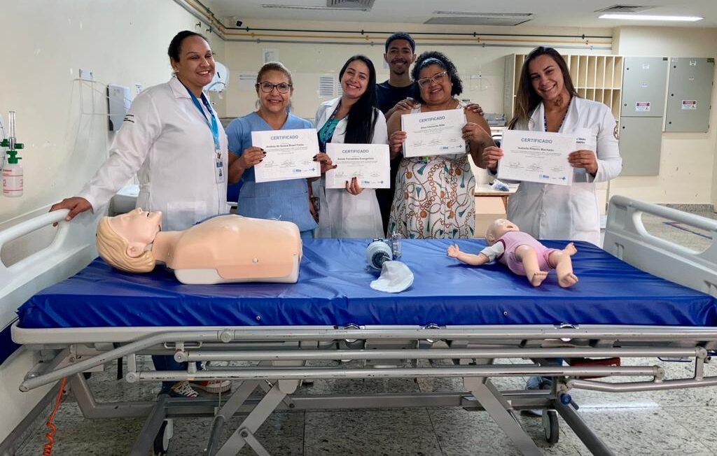 14ª Turma Do Curso Suporte Básico À Vida Em Emergência – SBVE No Hospital Souza Aguiar