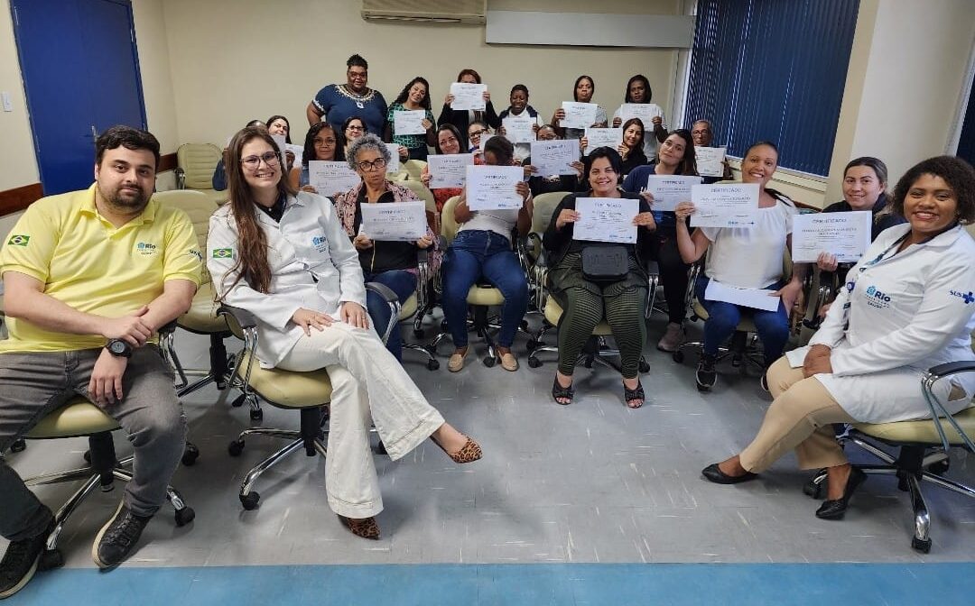 SMS-RJ e Riosaúde juntas na 2ª turma do Curso de Orientações Básicas para Recepcionistas – OBAR