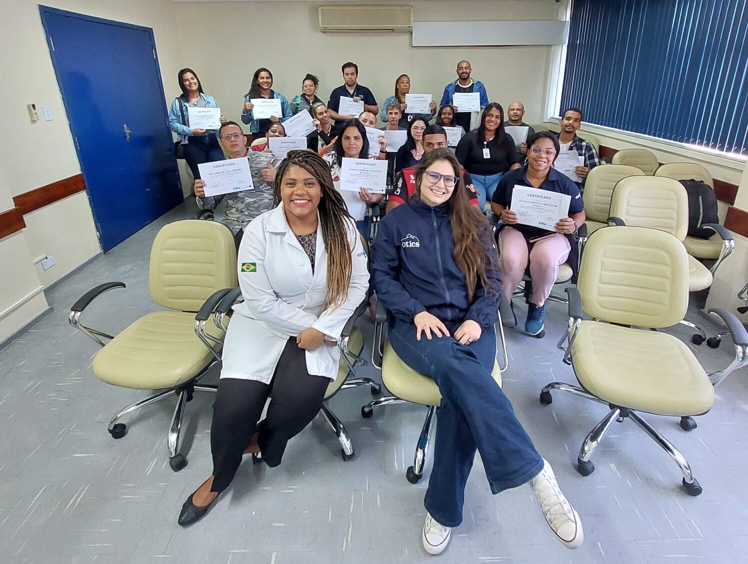 SMS-RJ e Riosaúde juntas na 5ª turma do Curso de Orientações Básicas para Recepcionistas – OBAR