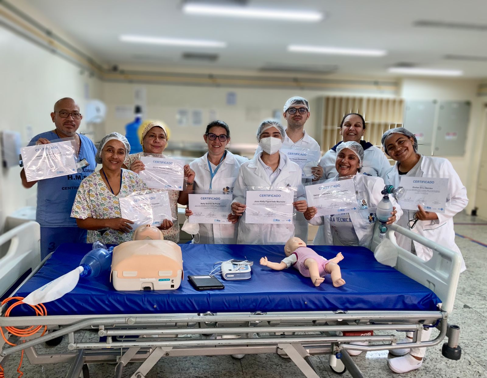 18ª Turma Do Curso Suporte Básico À Vida Em Emergência – SBVE No Hospital Souza Aguiar