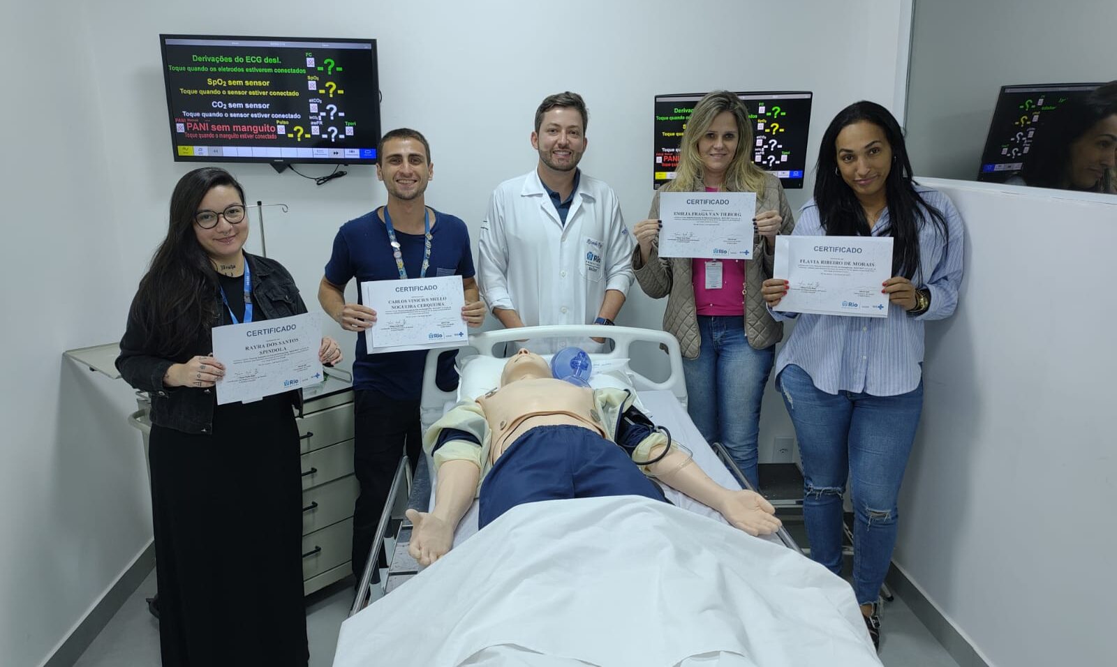 90ª Turma do Curso SAVE-RIO da Secretaria Municipal de Saúde