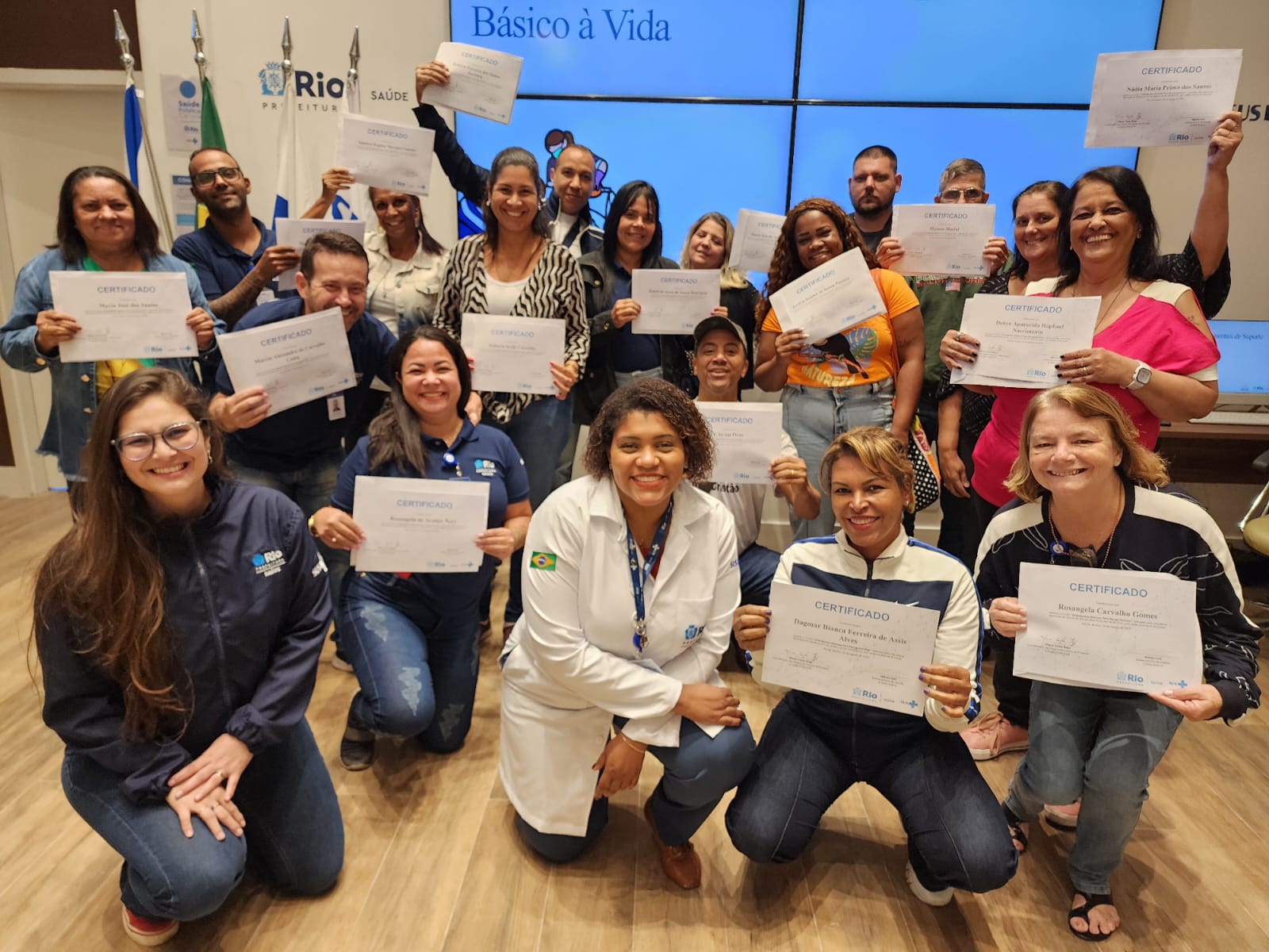 SMS-RJ e Riosaúde juntas na 4ª turma do Curso de Orientações Básicas para Recepcionistas – OBAR