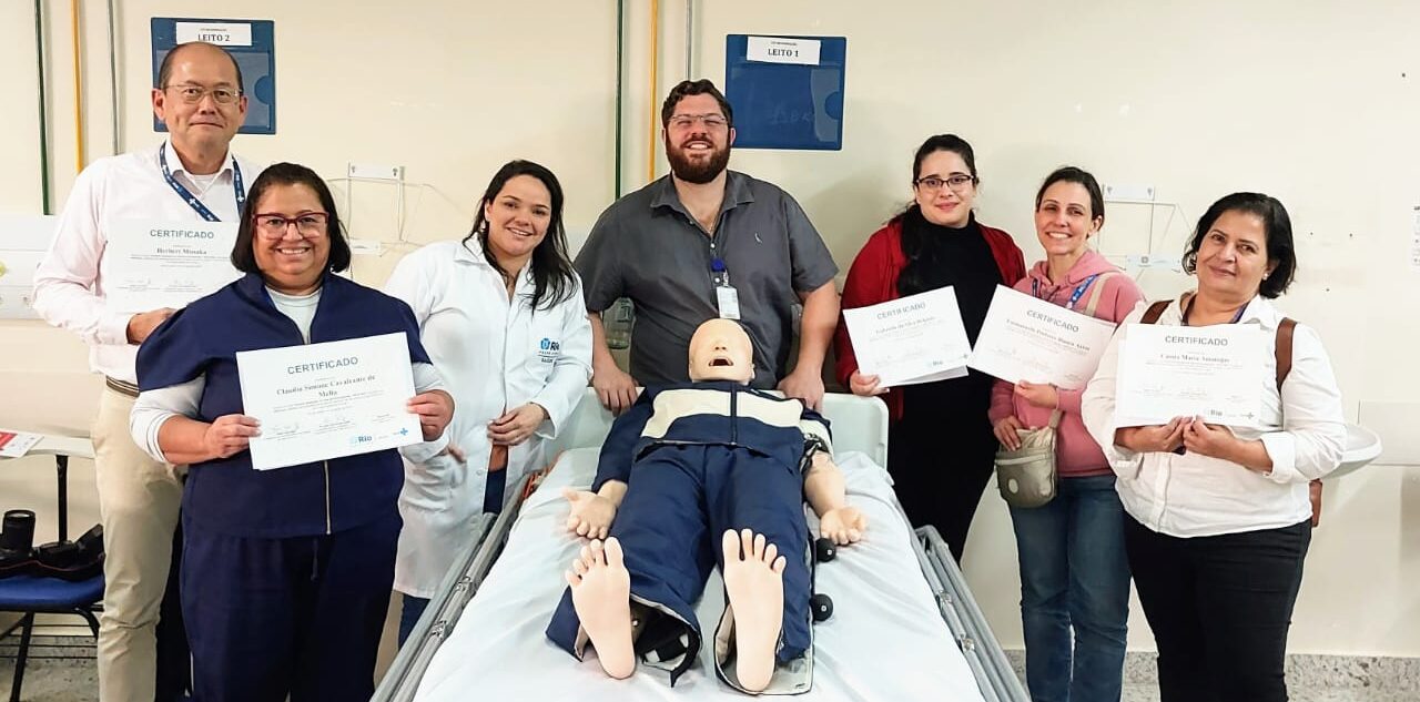 92ª Turma Do Curso de Suporte Avançado à Vida em Emergências no Hospital Souza Aguiar