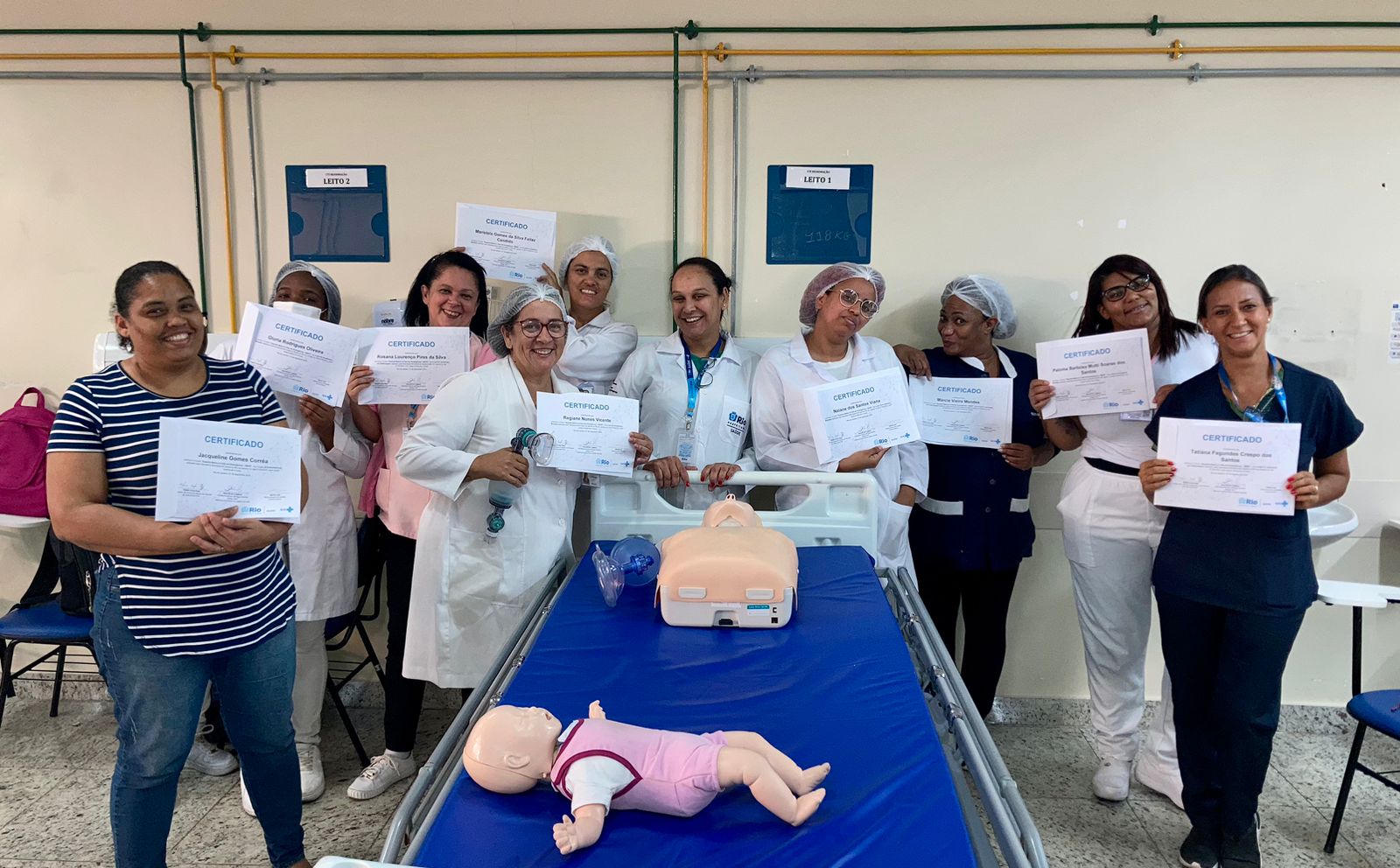 20ª Turma Do Curso Suporte Básico À Vida Em Emergência – SBVE No Hospital Souza Aguiar