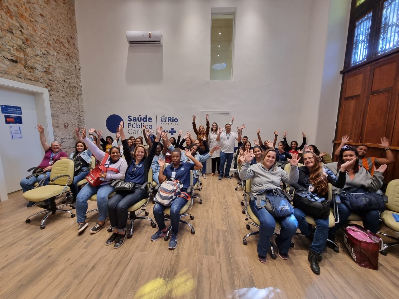 SMS-RJ e Riosaúde juntas na 7ª turma do Curso de Orientações Básicas para Recepcionistas – OBAR