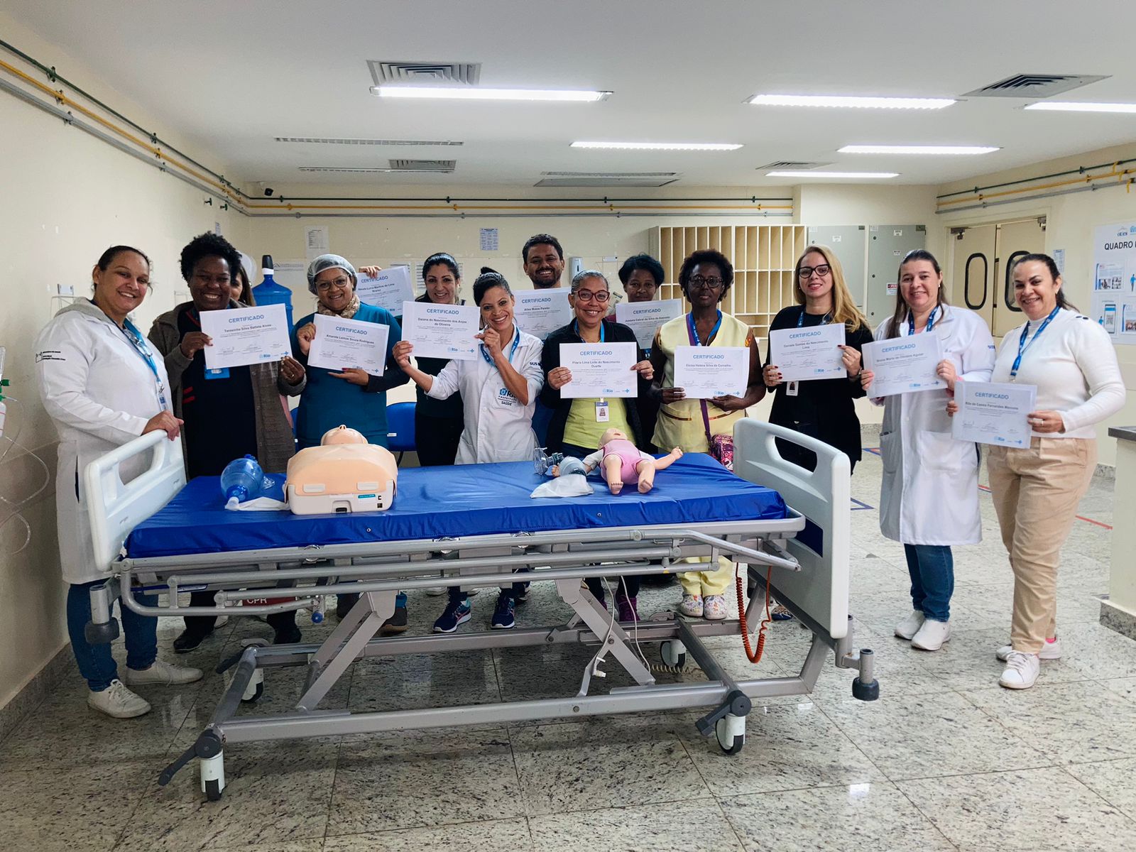 27ª Turma Do Curso Suporte Básico À Vida Em Emergência – SBVE No Hospital Souza Aguiar