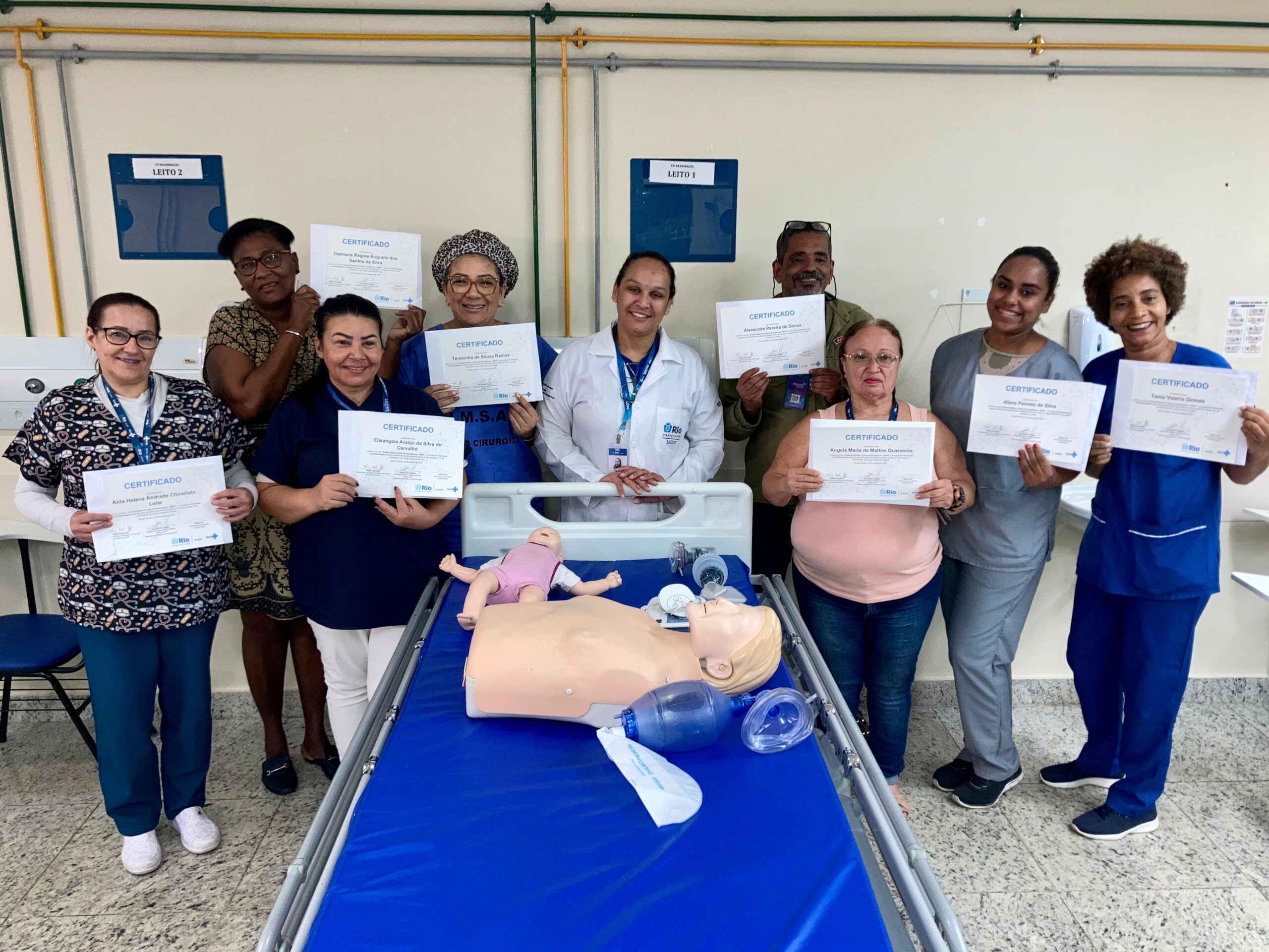 29ª Turma Do Curso Suporte Básico À Vida Em Emergência – SBVE No Hospital Souza Aguiar