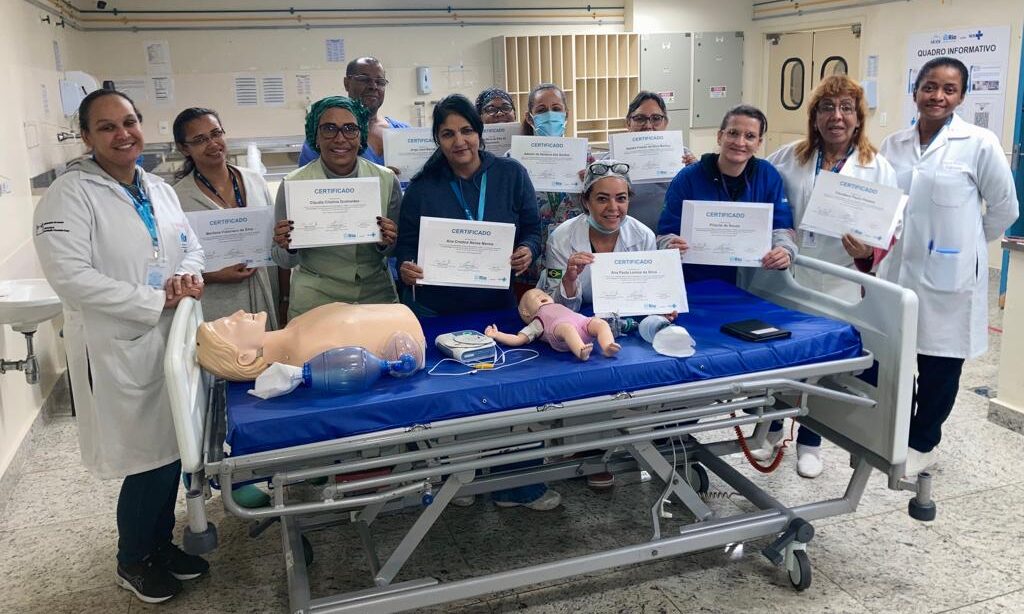 32ª Turma Do Curso Suporte Básico À Vida Em Emergência – SBVE No Hospital Souza Aguiar