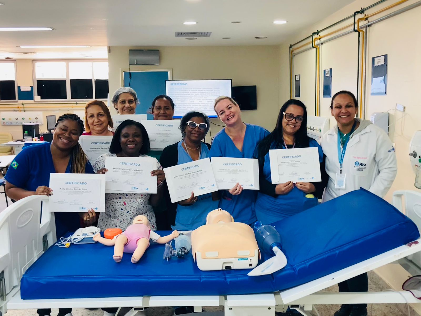 37ª Turma Do Curso Suporte Básico À Vida Em Emergência – SBVE No Hospital Souza Aguiar