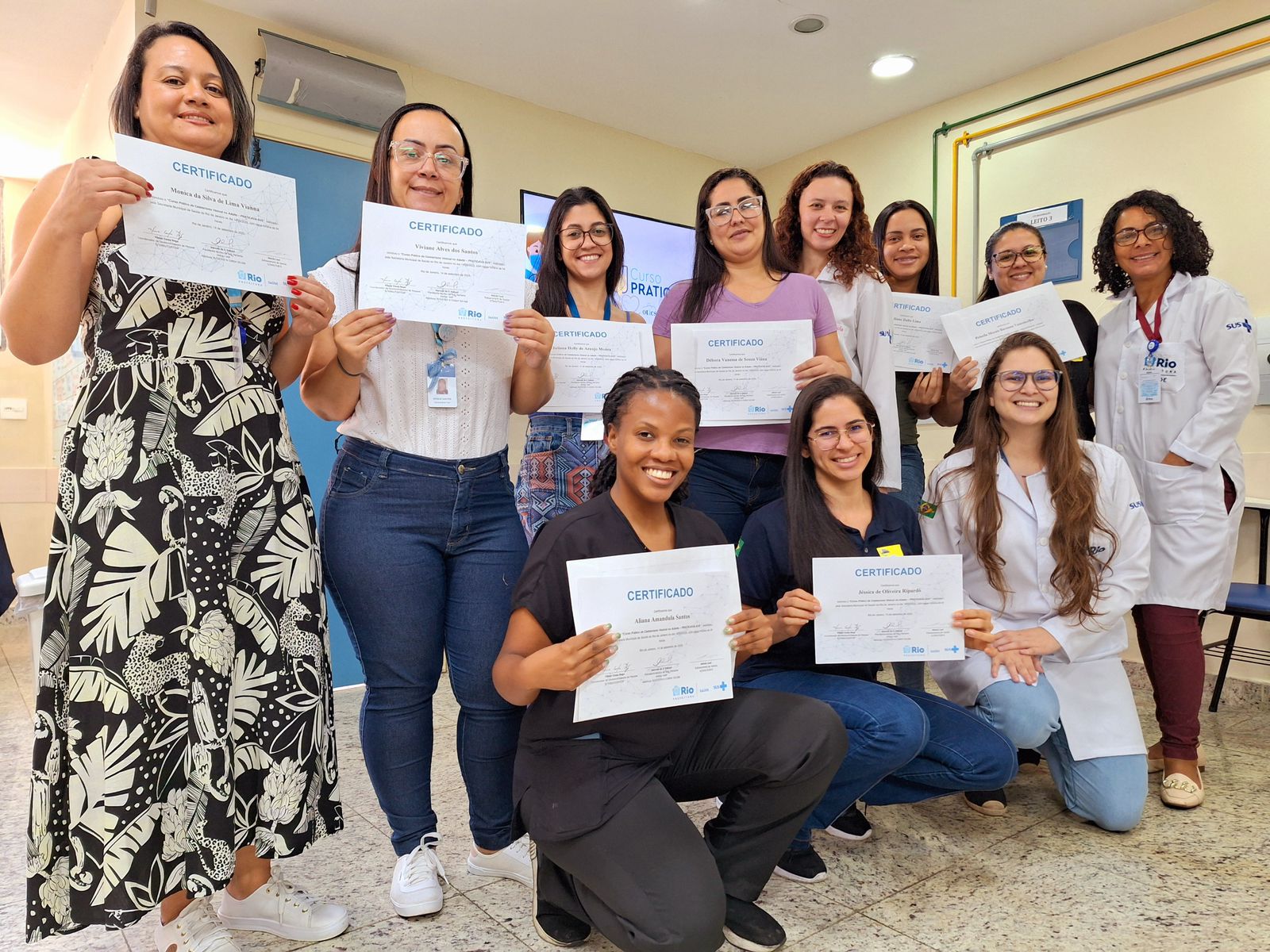 2ª Turma do Curso Prático de Cateterismo Vesical no Adulto (PRATICAVA-SUS) no Hospital Souza Aguiar