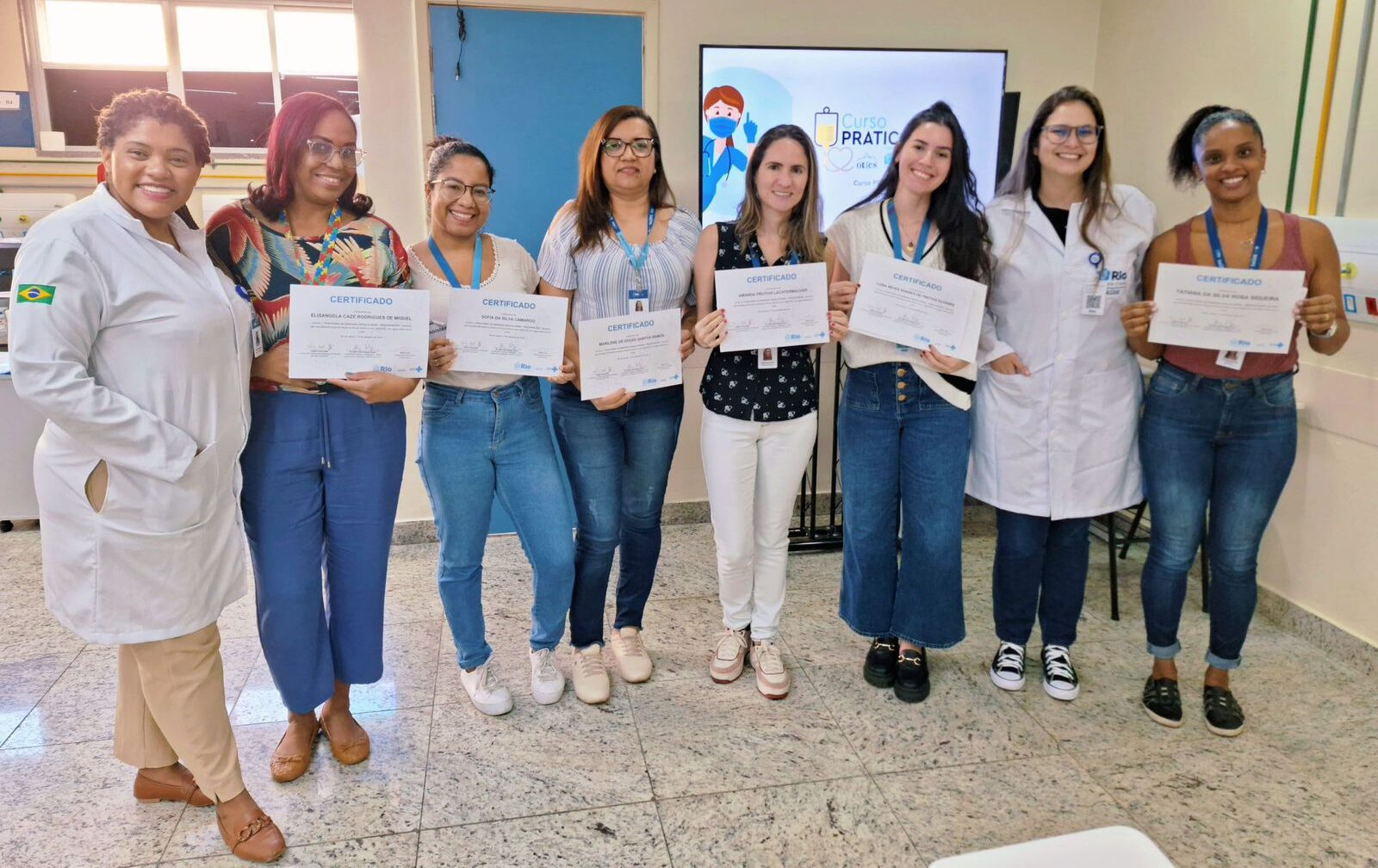 4ª Turma Do Curso Prático De Cateterismo Vesical No Adulto (PRATICAVA-SUS) No Hospital Souza Aguiar