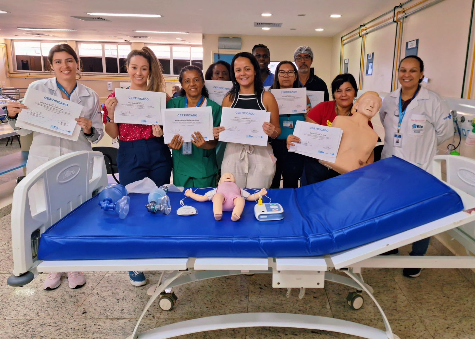 42ª Turma Do Curso Suporte Básico À Vida Em Emergência – SBVE No Hospital Souza Aguiar