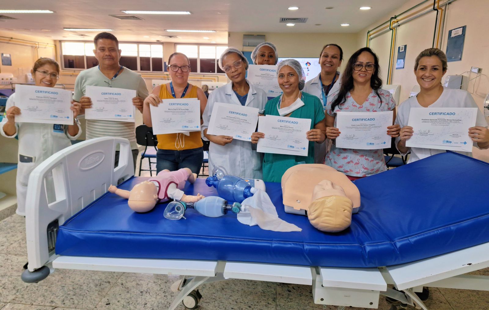 43ª Turma Do Curso Suporte Básico À Vida Em Emergência – SBVE No Hospital Souza Aguiar