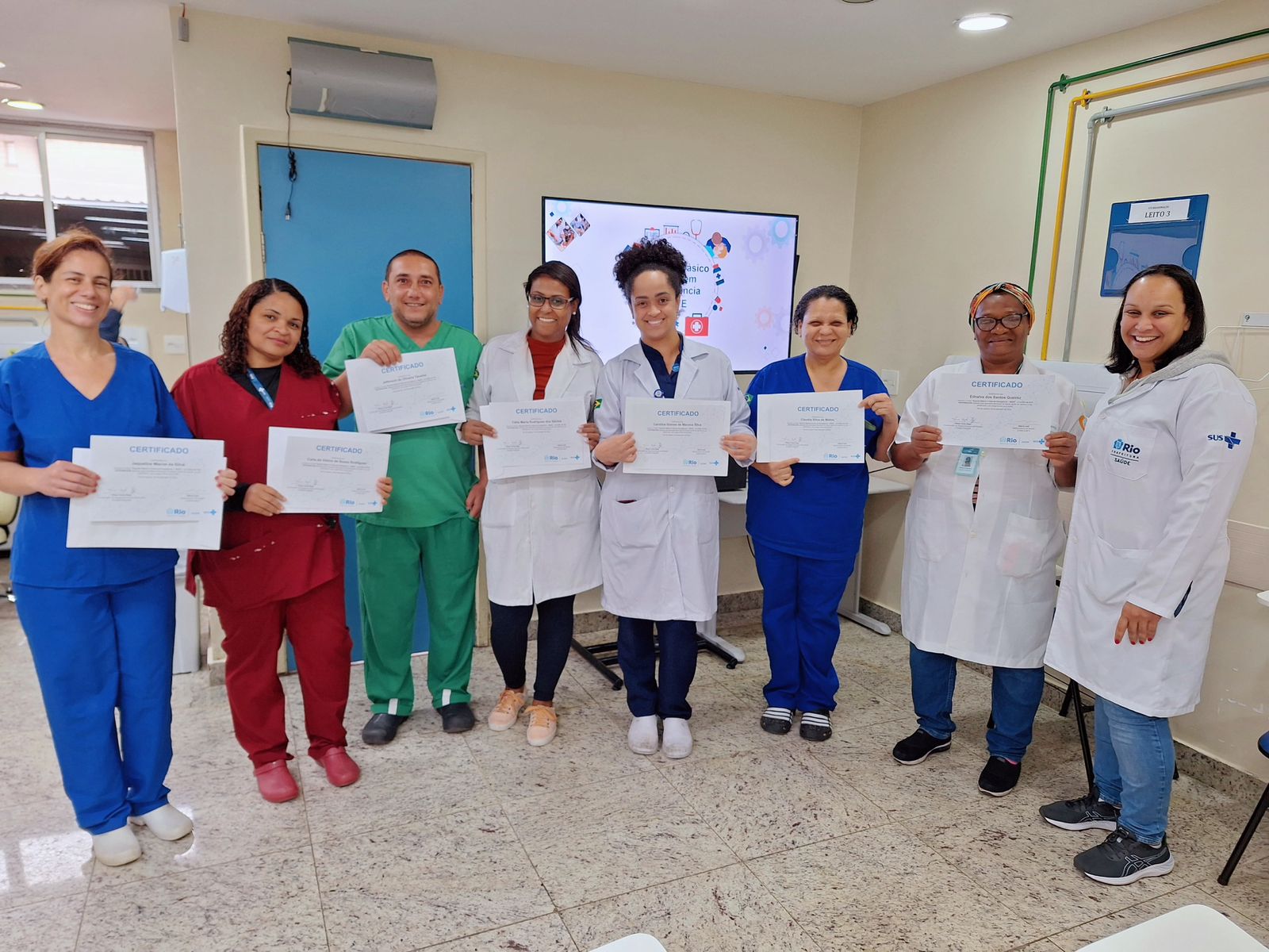 47ª Turma Do Curso Suporte Básico À Vida Em Emergência – SBVE No Hospital Souza Aguiar