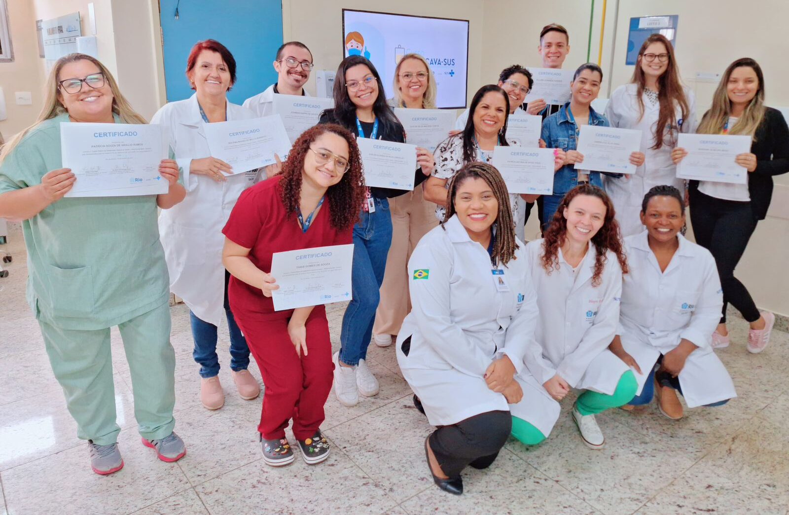 15ª Turma Do Curso Prático De Cateterismo Vesical No Adulto (PRATICAVA-SUS) No Hospital Souza Aguiar