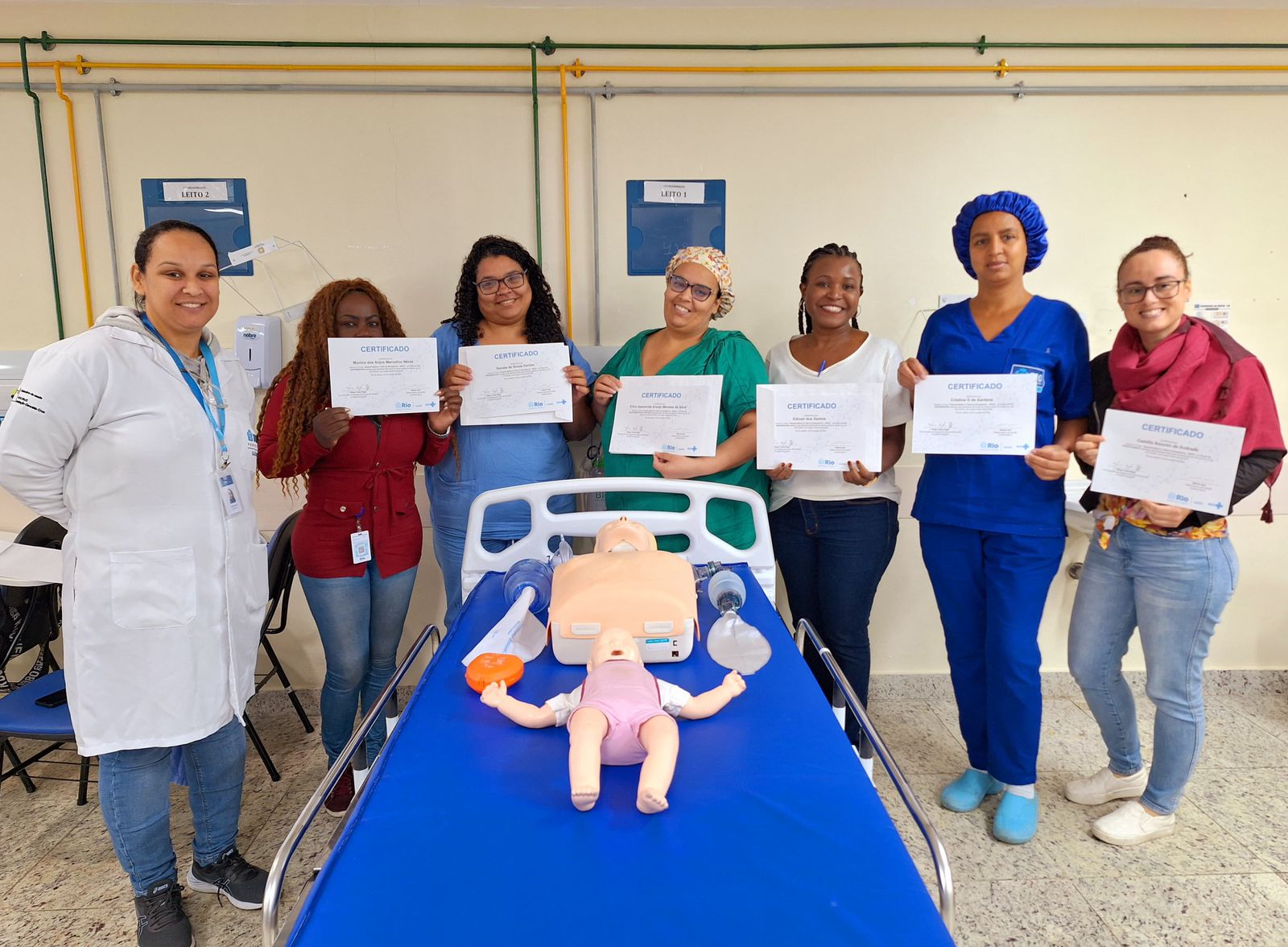 48ª Turma Do Curso Suporte Básico À Vida Em Emergência – SBVE No Hospital Souza Aguiar