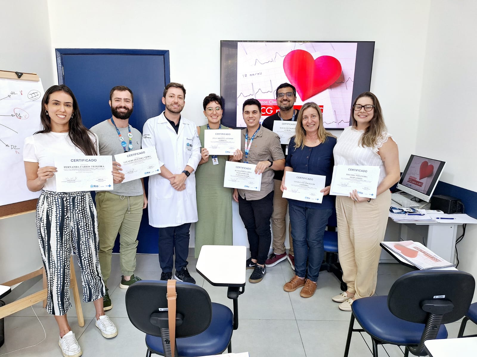 6º Turma do Curso IEMED da Secretaria Municipal de Saúde