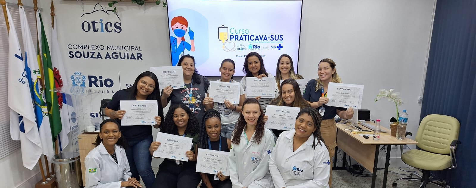 24ª Turma Do Curso Prático De Cateterismo Vesical No Adulto (PRATICAVA-SUS) No Hospital Souza Aguiar