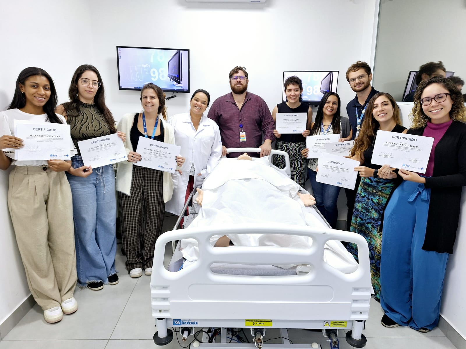 116ª Turma do Curso SAVE-RIO da Secretaria Municipal de Saúde