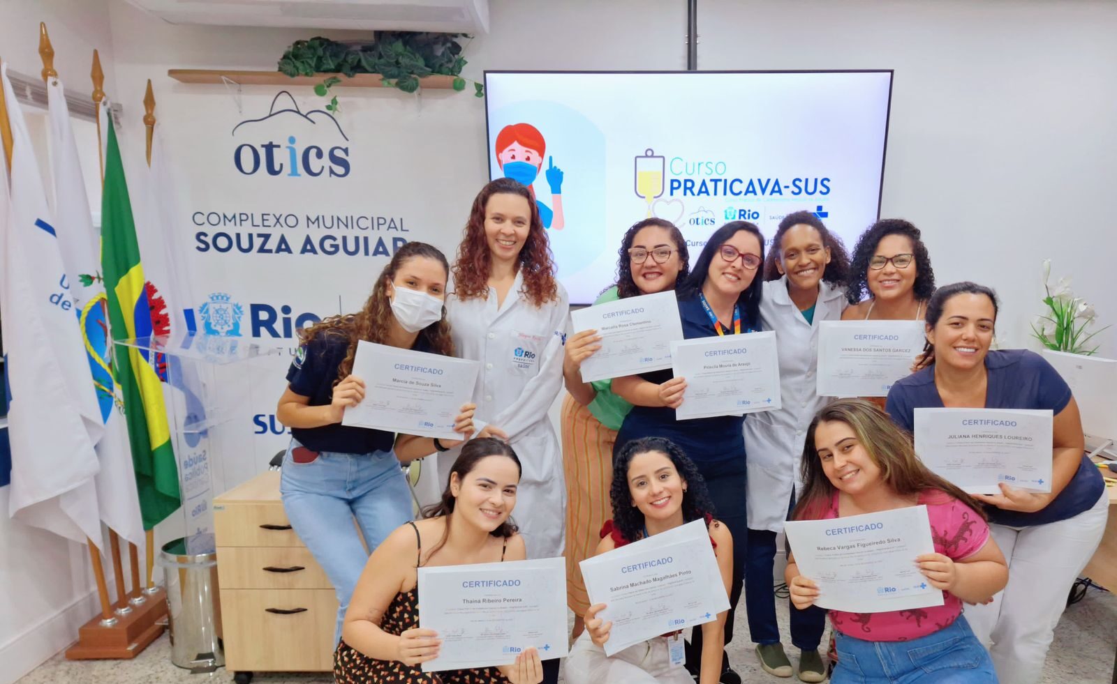 21ª Turma Do Curso Prático De Cateterismo Vesical No Adulto (PRATICAVA-SUS) No Hospital Souza Aguiar