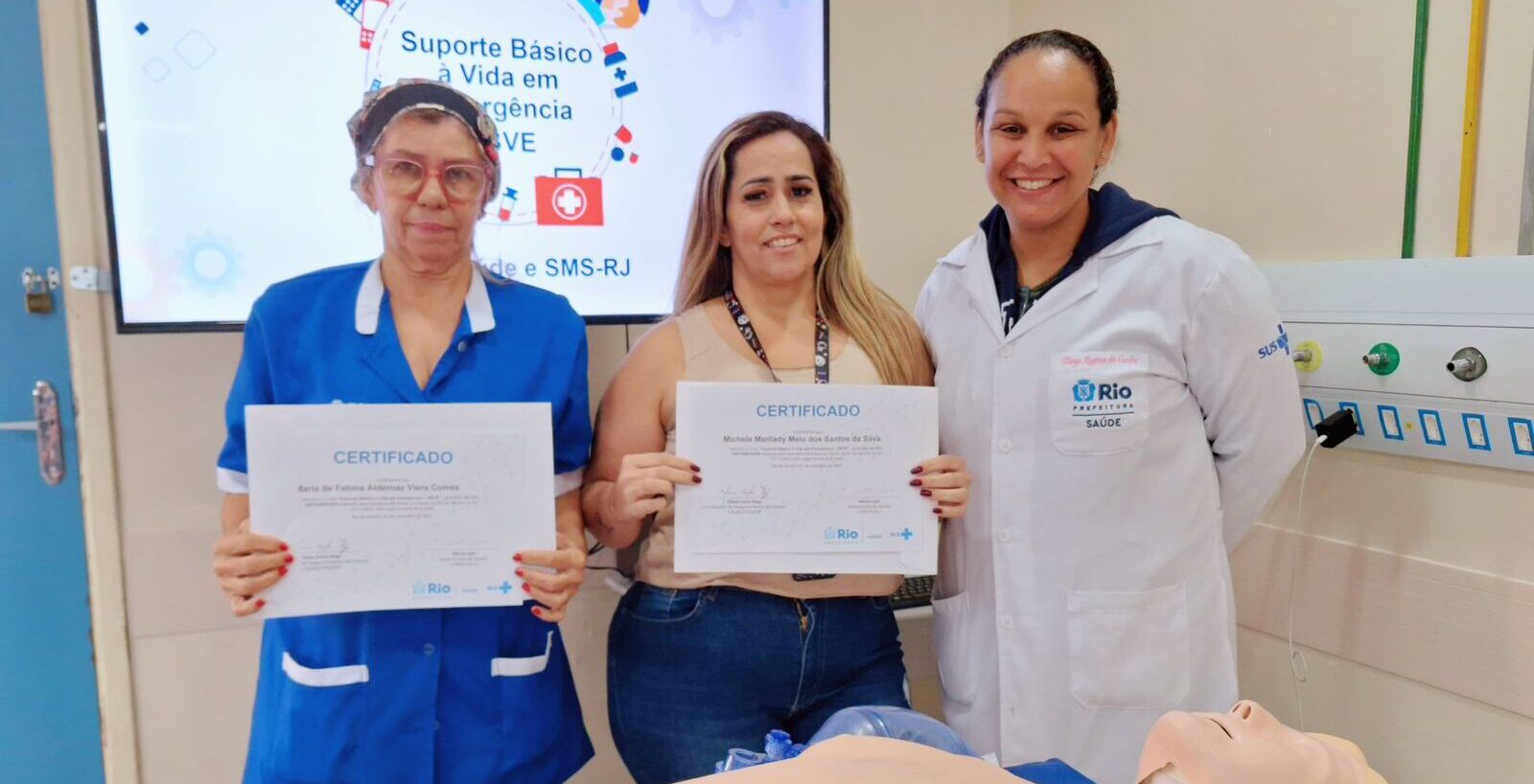 70ª Turma Do Curso Suporte Básico À Vida Em Emergência – SBVE No Hospital Souza Aguiar