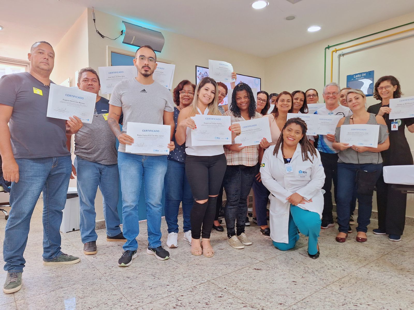 80ª Turma Do Curso Suporte Básico À Vida Em Emergência – SBVE No Hospital Souza Aguiar